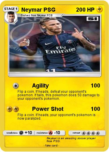 Pokemon Neymar PSG