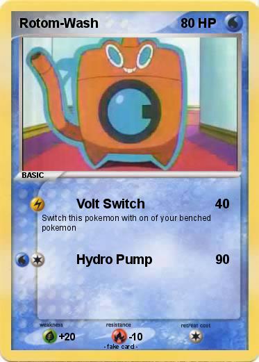 Pokemon Rotom-Wash