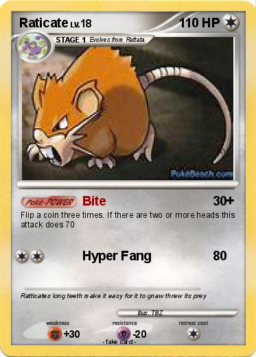 Pokemon Raticate
