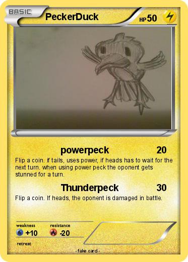 Pokemon PeckerDuck