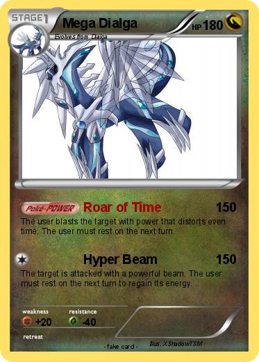 Pokémon Mega Dialga 65 65 - Roar of Time - My Pokemon Card