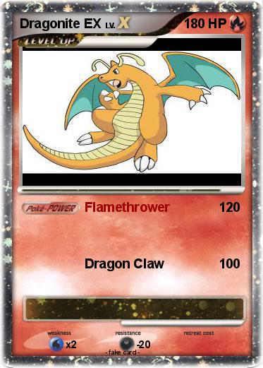 Pokemon Dragonite EX