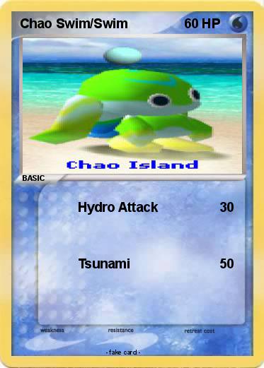 Pokemon Chao Swim/Swim
