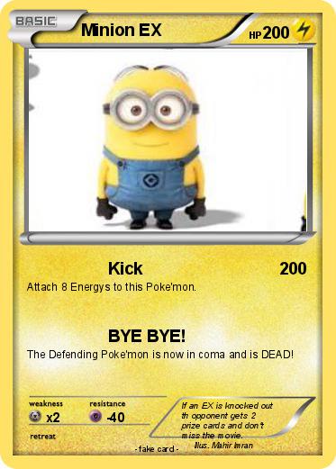 Pokemon Minion EX