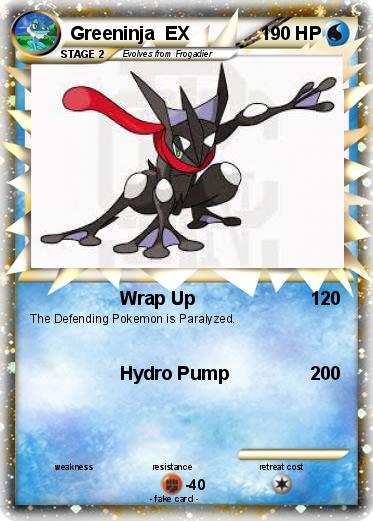 Pokemon Greeninja  EX