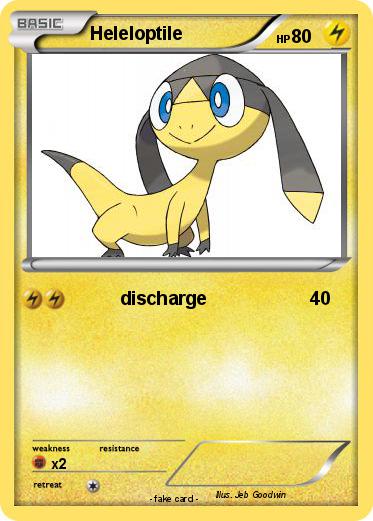 Pokemon Heleloptile