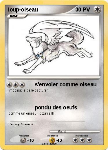 Pokemon loup-oiseau