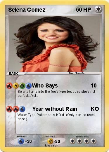 Pokemon Selena Gomez