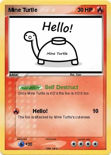 Pokemon Mine Turtle