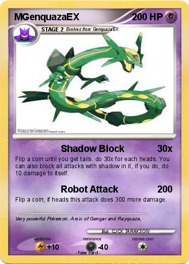 Pokemon MGenquazaEX