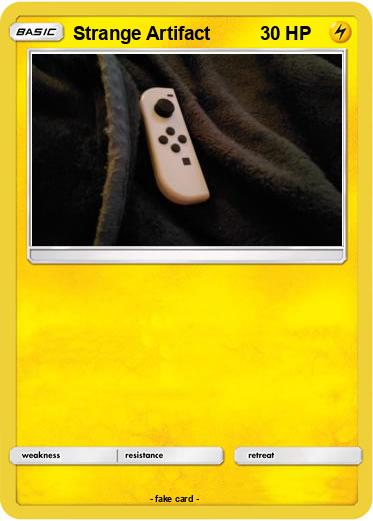 Pokemon Strange Artifact