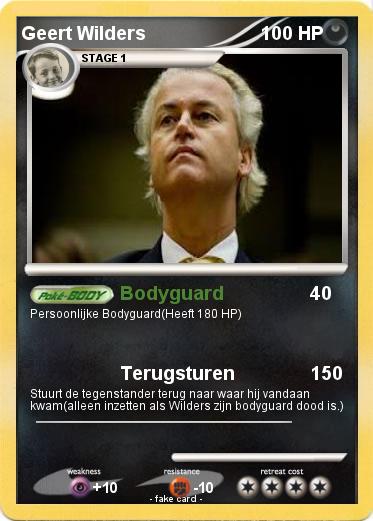 Pokemon Geert Wilders