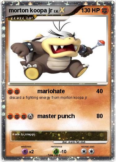 Pokemon morton koopa jr