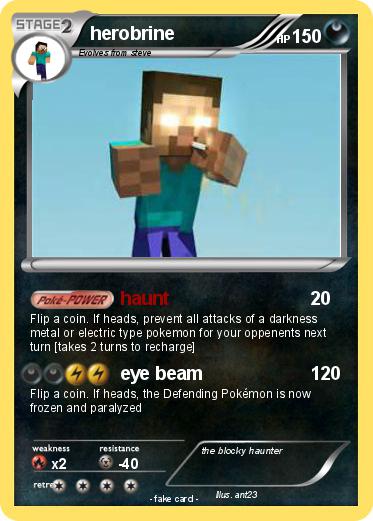 Pokemon herobrine