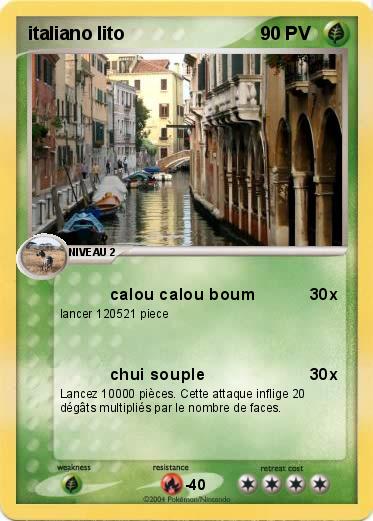 Pokemon italiano lito