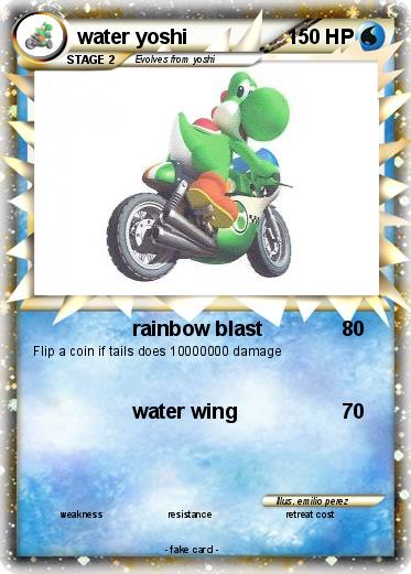Pokemon water yoshi