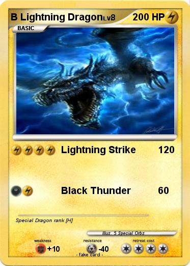 Pokemon B Lightning Dragon