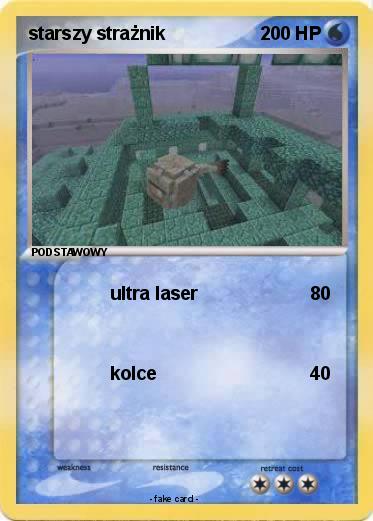 Pokemon starszy strażnik