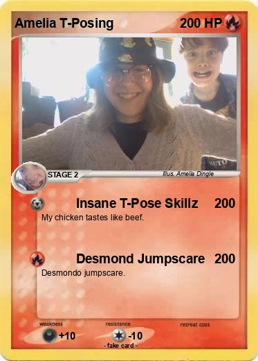 Pokemon Amelia T-Posing