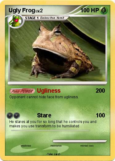 Pokemon Ugly Frog