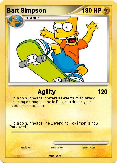 Pokemon Bart Simpson