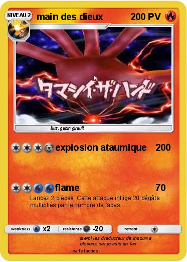 Pokemon main des dieux