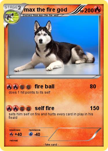 Pokemon max the fire god