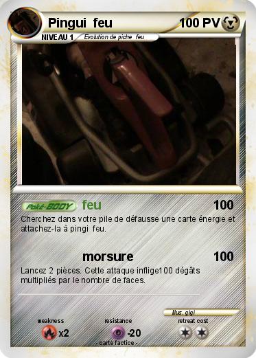 Pokemon Pingui  feu