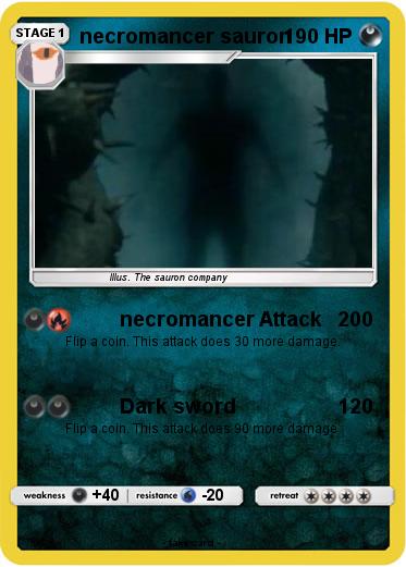 Pokemon necromancer sauron
