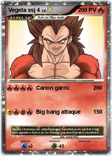 Pokemon Vegeta ssj 4