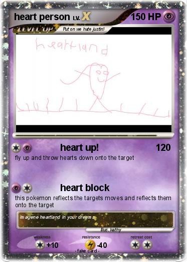 Pokemon heart person