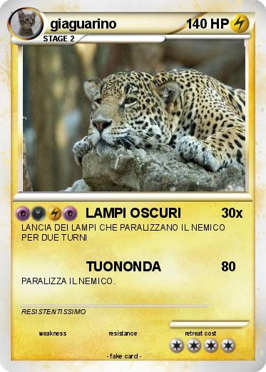 Pokemon giaguarino