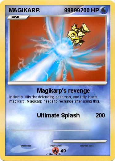 Pokemon MAGIKARP.               99999