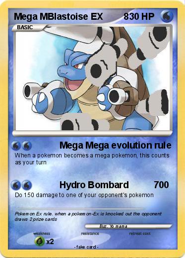 Pokemon Mega MBlastoise EX        8