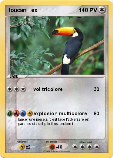 Pokemon toucan   ex