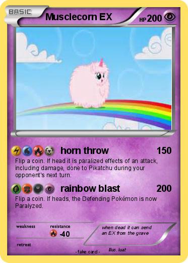 Pokemon Musclecorn EX