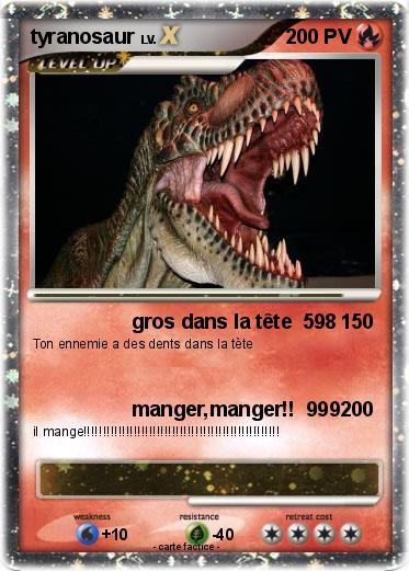 Pokemon tyranosaur
