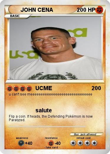 Pokemon JOHN CENA