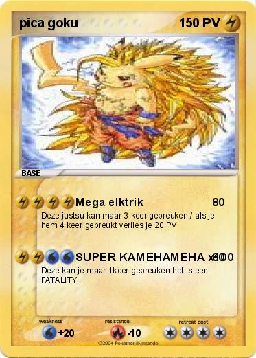 Pokemon pica goku