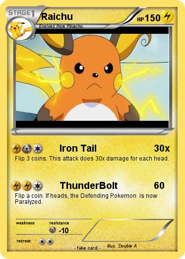 Pokemon Raichu