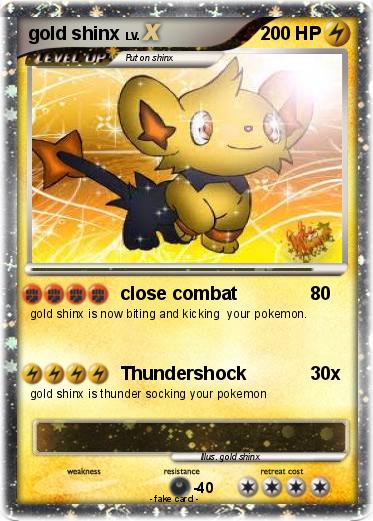 Pokemon gold shinx