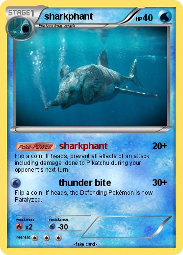 Pokemon sharkphant