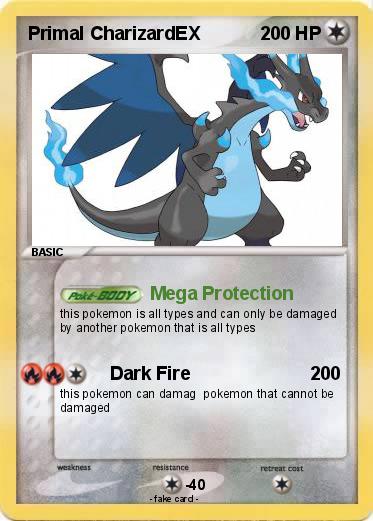 Pokemon Primal CharizardEX