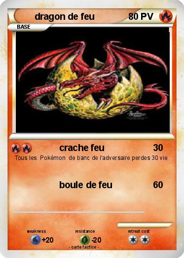 Pokemon dragon de feu