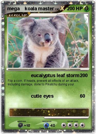 Pokemon mega    koala master