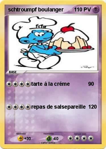 Pokemon schtroumpf boulanger