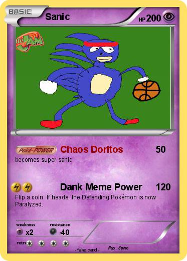 Pokemon Sanic