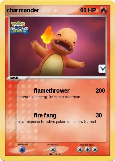 Pokemon charmander