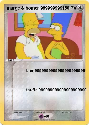 Pokemon marge & homer 999999999