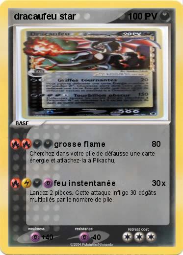 Pokemon dracaufeu star